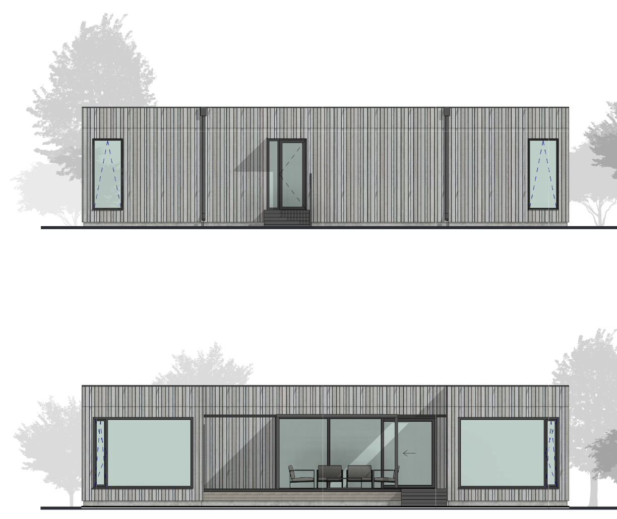 Elevations and Sections